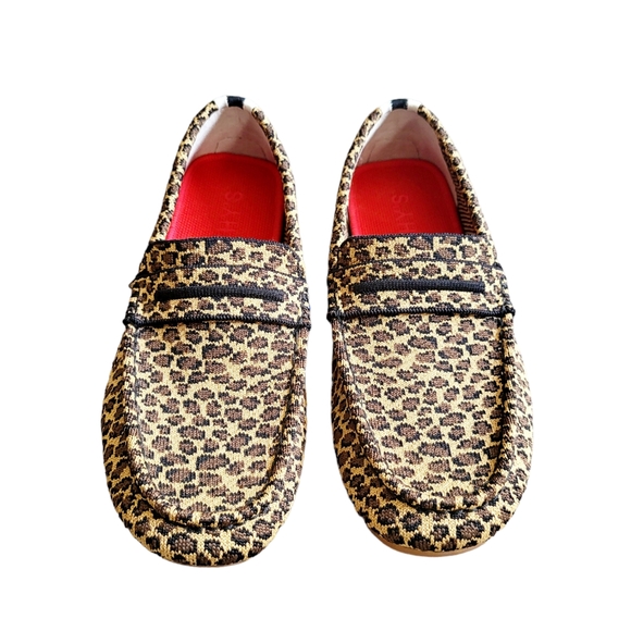 Rothy's Little Cat Leopard Print Driver Slip-On Loafers Size 10 - Picture 4 of 14